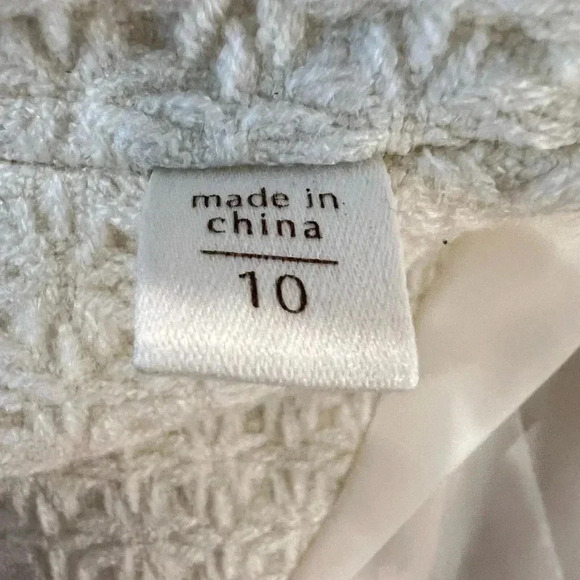 Coldwater Creek Winter White Blazer Like New - Picture 11 of 15